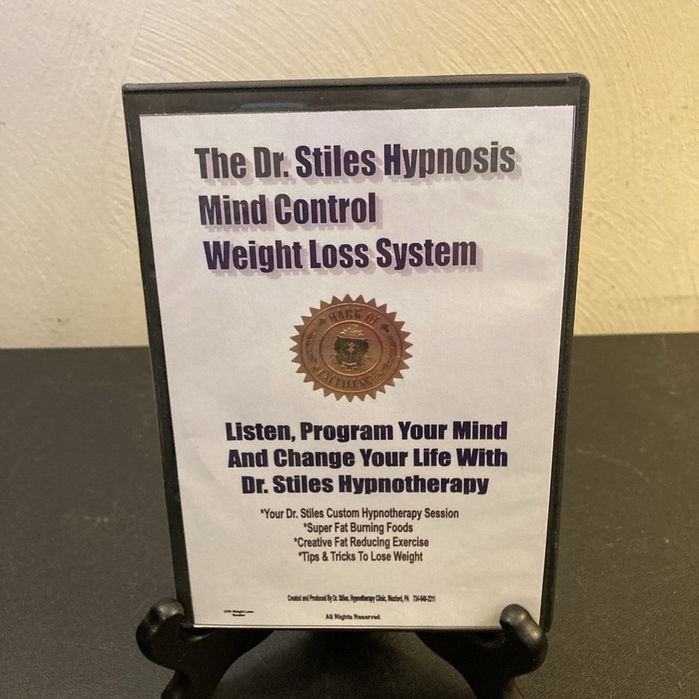 Dr. Stiles Hypnosis Hypnotherapy CD Lot Stop Smoking Lose‎ Weight Burn Fat